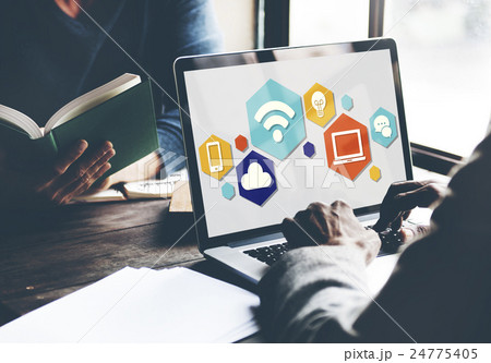 Internet Connection Technology Computer Social Concept 24775405
