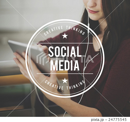 Social Media Networking Communication Connection Concept Social Media Networking Communication Connection Concept 24775545