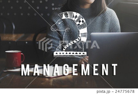 Management Coaching Dealing Process Strategy Concept 24775678