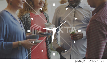 Time Clock Organization Management Accuracy Efficiency Concept 24775977