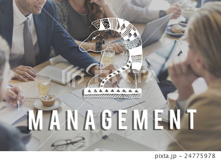 Management Coaching Dealing Process Strategy Concept Management Coaching Dealing Process Strategy Concept 24775978