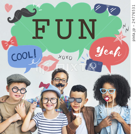 Kids Casual Joyful Independant Graphic Concept 24776531