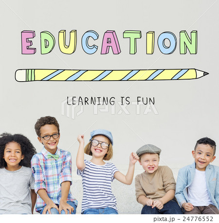 Education Learning Is Fun Children Graphic Concept 24776552