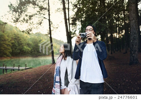 Couple Lover Togetherness Friendship Happiness Concept 24776601