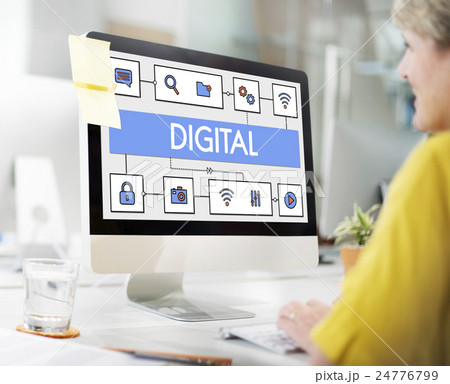 Network Connection Data Internet Technology Concept 24776799