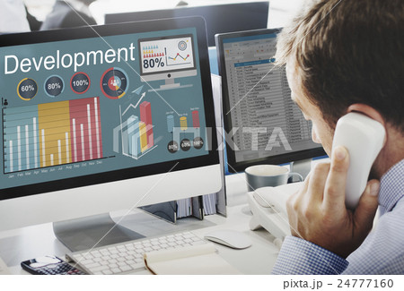 Development Financial Improvement Management Concept Development Financial Improvement Management Concept 24777160