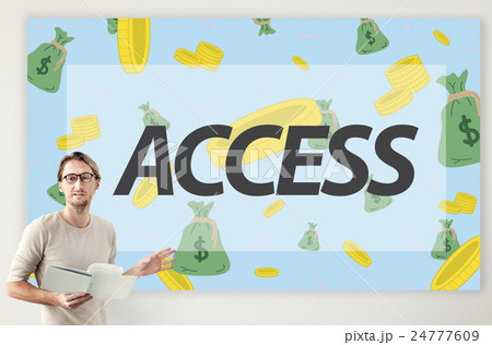 Finance Economics Access Affluent Investment Concept Finance Economics Access Affluent Investment Concept 24777609