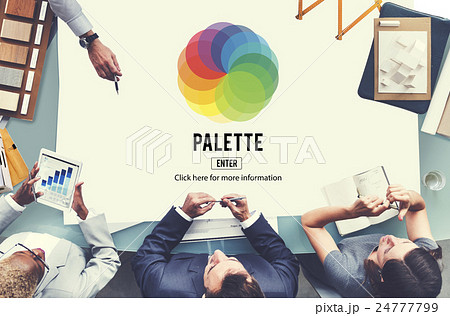 RGB Printing Palette Mixing Colour Concept RGB Printing Palette Mixing Colour Concept 24777799