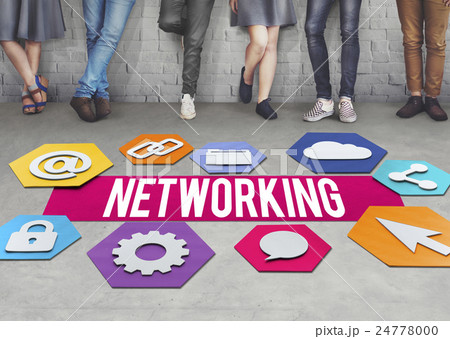 Networking Online Technology Graphic Concept Networking Online Technology Graphic Concept 24778000