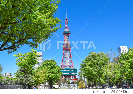 札幌テレビ塔　大通り公園　 24778869