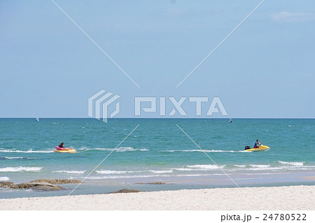Hua Hin Beach（タイ国フワヒン・ビーチ、ホアヒン・ビーチ、ファヒン・ビーチ 24780522