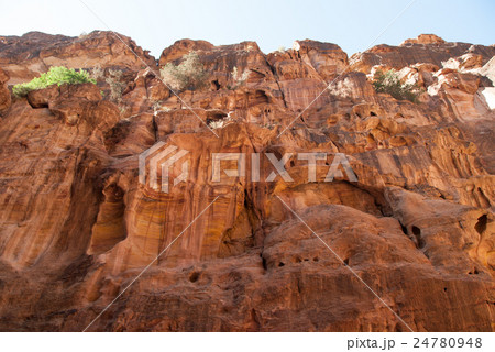 ぺトラ遺跡 シーク(峡谷) ぺトラ遺跡 シーク(峡谷) 24780948