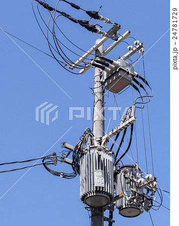 無電柱化 24781729