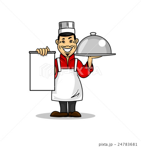 Asian restaurant Chef. Menu card template Asian restaurant Chef. Menu card template 24783681