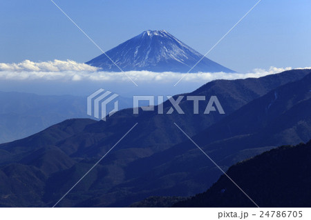 雨乞岳より富士 雨乞岳より富士 24786705