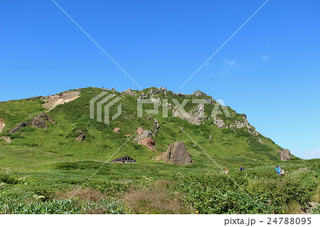 岩手山九合目の不動平の風景 24788095