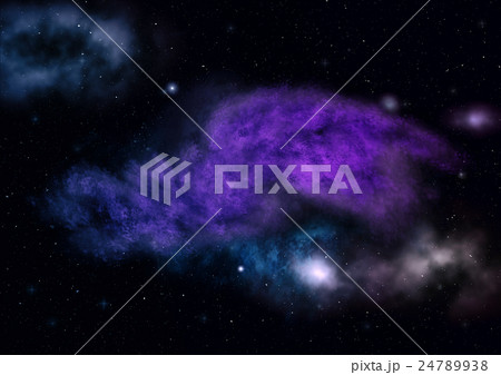 Star field in space and a nebulae 24789938