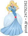 Princess Cinderella In Blue Dress 24792362