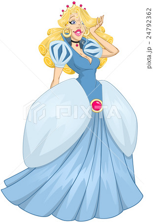 Cinderella in blue clearance dress