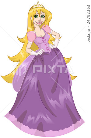Princess Rapunzel In Pink Dress 24792363