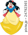 Princess Snow White In Blue Yellow Dress 24792365