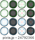 Sniper Scope Target Colorful Set 24792366