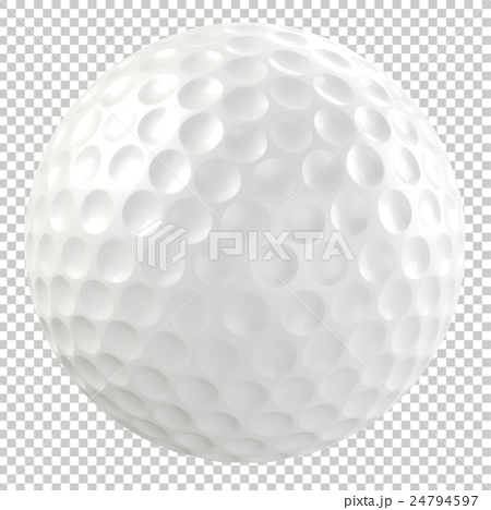 ゴルフボールのイラスト素材 24794597 Pixta