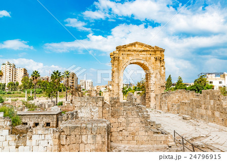 凱旋門(レバノン、ティール) 凱旋門(レバノン、ティール) 24796915