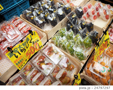 Fruit Shop in Kawabata street of Fukuoka Fruit Shop in Kawabata street of Fukuoka 24797297