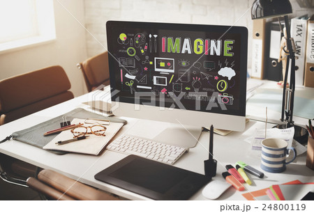 Imagine Imagination Be Creative Research Concept 24800119