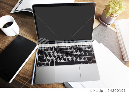 Mockup Copyspace Computer Notebook Laptop Concept Mockup Copyspace Computer Notebook Laptop Concept 24800191