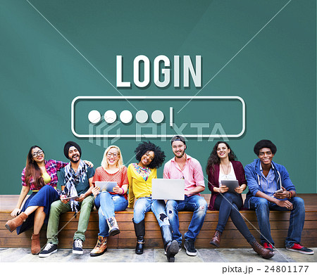 Log In Interface Password Security Concept Log In Interface Password Security Concept 24801177