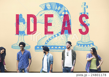 Knight Chess Piece Strategy Graphic Concept 24801178