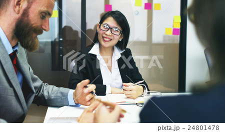 Business Meeting Discussion Conference Planning Concept Business Meeting Discussion Conference Planning Concept 24801478