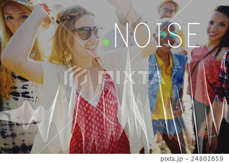 Noise Hear Loud Noisy Pain Pollution View Stress Concept 24801659