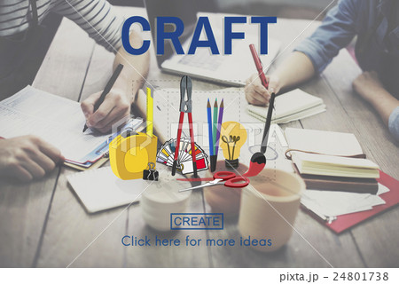 Craft Creation Ideas Design Art Concept 24801738