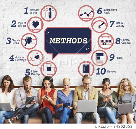 Business Analytics Strategy Methods Tactics Graphic Concept Business Analytics Strategy Methods Tactics Graphic Concept 24802652
