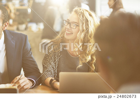Business People Discussion Ideas Meeting Concept 24802673