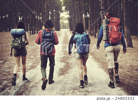 Camp Forest Adventure Travel Remote Relax Concept 24803333