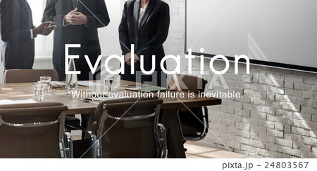 Evaluation Assessment Performance Business Development Concept Evaluation Assessment Performance Business Development Concept 24803567