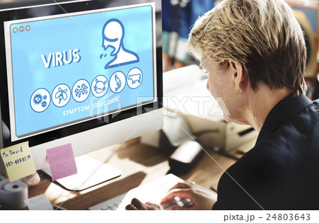 Virus Allergy Disorder Sickness Healthcare Concept 24803643