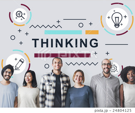 Thinking Thoughts Creative Innovation Graphic Concept 24804125