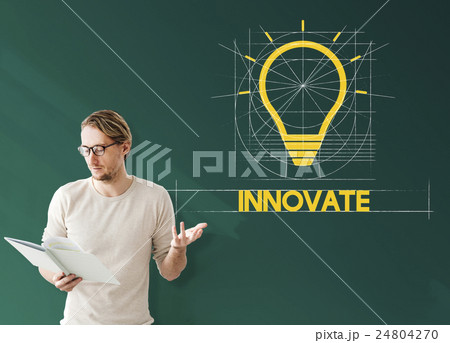 Ideas Think Innovation Creative Imagination Concept 24804270