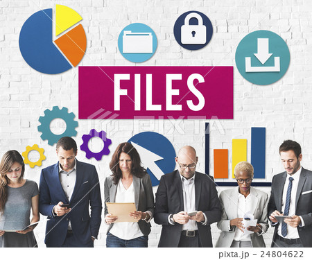 Files Document Technology System Storage Concept 24804622