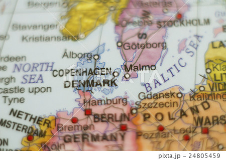 Denmark country map . 24805459
