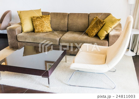 Pillow on sofa 24811003