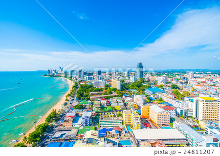 Pattaya city and bay 24811207