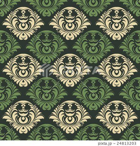 Seamless ornament pattern vector tile 24813203
