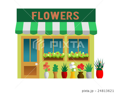 花屋のイラスト素材