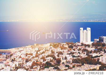 View on Haifa coastline, Israel View on Haifa coastline, Israel 24814210